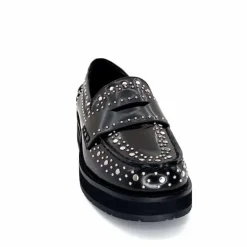 Rock|Mocassins<bibi lou - navima Mocassins Bibi Lou 721 Z 14 VK Cuir Glacé Noir