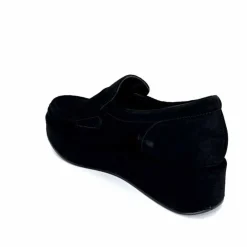 Sport Chic|Compensées & Plateformes<Pons Quintana Mocassins Compensées 11 111.00 Certier Daim Noir