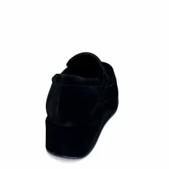Sport Chic|Compensées & Plateformes<Pons Quintana Mocassins Compensées 11 111.00 Certier Daim Noir