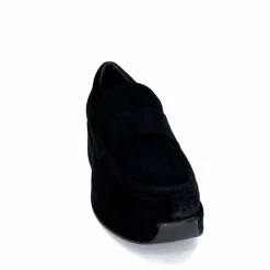 Sport Chic|Compensées & Plateformes<Pons Quintana Mocassins Compensées 11 111.00 Certier Daim Noir