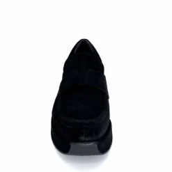 Sport Chic|Compensées & Plateformes<Pons Quintana Mocassins Compensées 11 111.00 Certier Daim Noir