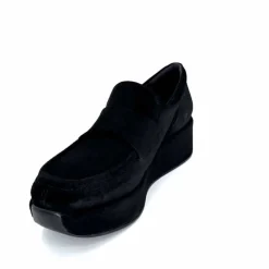 Sport Chic|Compensées & Plateformes<Pons Quintana Mocassins Compensées 11 111.00 Certier Daim Noir