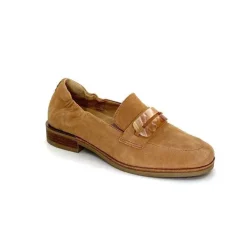 Décontracté|Mocassins<Softwaves Mocassins Confort 8.3533-009 Daim Noisette