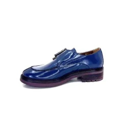 Masculin|Mocassins<Donna Carolina Mocassins 50.912.012 Cuir Spazzolato Bleu
