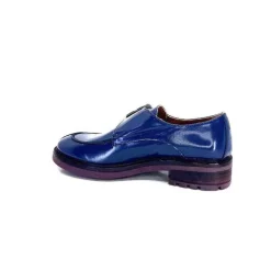 Masculin|Mocassins<Donna Carolina Mocassins 50.912.012 Cuir Spazzolato Bleu