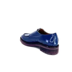 Masculin|Mocassins<Donna Carolina Mocassins 50.912.012 Cuir Spazzolato Bleu