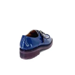 Masculin|Mocassins<Donna Carolina Mocassins 50.912.012 Cuir Spazzolato Bleu