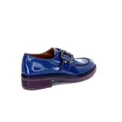 Masculin|Mocassins<Donna Carolina Mocassins 50.912.012 Cuir Spazzolato Bleu