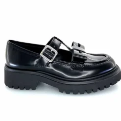 Fantaisie|Mocassins<Guglielmo Rotta Mocassins Whiley Cuir Noir