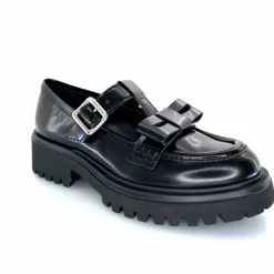 Fantaisie|Mocassins<Guglielmo Rotta Mocassins Whiley Cuir Noir