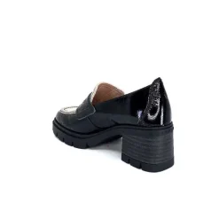 Masculin|Elégant<Hispanitas Mocassins Chi 232965 Everest Cuir Vernis Cuir Vert &amp; Beige Noir