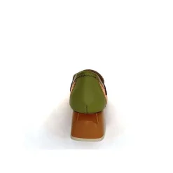 Masculin|Mocassins<Hispanitas Mocassins Chv 243277 Cuir Beige Vert Orange