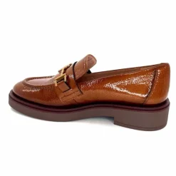 Elégant|Mocassins<Hispanitas Mocassins Hi 243632 Brookly Cuir Vernis Marron