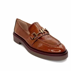 Elégant|Mocassins<Hispanitas Mocassins Hi 243632 Brookly Cuir Vernis Marron