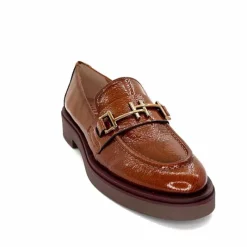 Elégant|Mocassins<Hispanitas Mocassins Hi 243632 Brookly Cuir Vernis Marron