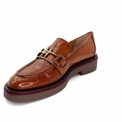 Elégant|Mocassins<Hispanitas Mocassins Hi 243632 Brookly Cuir Vernis Marron