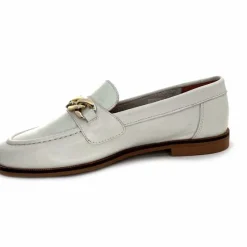 Féminin|Mocassins<Ivoire0209b Mocassins Ivoire 12779 Cuir Beige Crème