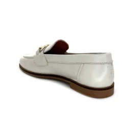 Féminin|Mocassins<Ivoire0209b Mocassins Ivoire 12779 Cuir Beige Crème