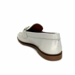 Féminin|Mocassins<Ivoire0209b Mocassins Ivoire 12779 Cuir Beige Crème