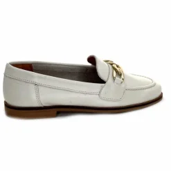 Féminin|Mocassins<Ivoire0209b Mocassins Ivoire 12779 Cuir Beige Crème