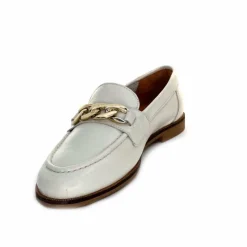 Féminin|Mocassins<Ivoire0209b Mocassins Ivoire 12779 Cuir Beige Crème