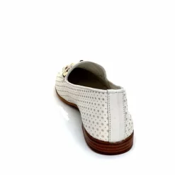 Vacances|Masculin<382-ivoire Mocassins Ivoire 2014 Cuir Blanc
