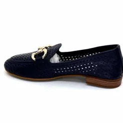 Masculin|Mocassins<382-ivoire Mocassins Ivoire 2014 Cuir Bleu Marine
