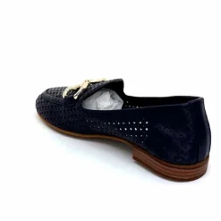 Masculin|Mocassins<382-ivoire Mocassins Ivoire 2014 Cuir Bleu Marine