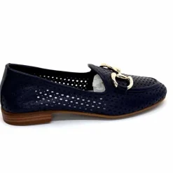 Masculin|Mocassins<382-ivoire Mocassins Ivoire 2014 Cuir Bleu Marine