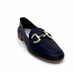 Masculin|Mocassins<382-ivoire Mocassins Ivoire 2014 Cuir Bleu Marine