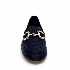 Masculin|Mocassins<382-ivoire Mocassins Ivoire 2014 Cuir Bleu Marine