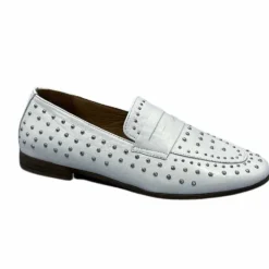 Rock|Mocassins<Ivoire0401a Mocassins Ivoire 500.1000 Cuir Blanc