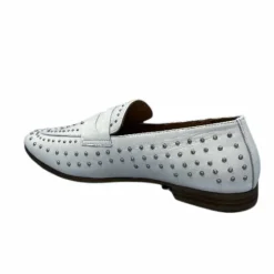 Rock|Mocassins<Ivoire0401a Mocassins Ivoire 500.1000 Cuir Blanc