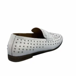 Rock|Mocassins<Ivoire0401a Mocassins Ivoire 500.1000 Cuir Blanc