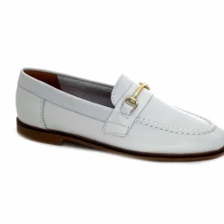 Féminin|Mocassins<Ivoire0209b Mocassins Ivoire 12646 Cuir Crème