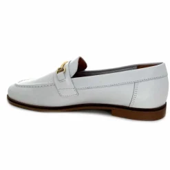 Féminin|Mocassins<Ivoire0209b Mocassins Ivoire 12646 Cuir Crème