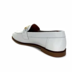 Féminin|Mocassins<Ivoire0209b Mocassins Ivoire 12646 Cuir Crème