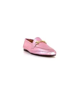 Masculin|Bijoux<Ivoire0209b Mocassins Ivoire 12588 Cuir Métal Rose