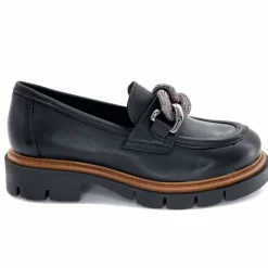 Masculin|Mocassins<Ivoire0351a Mocassins Ivoire 2546395 Cuir Noir