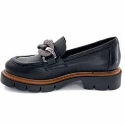 Masculin|Mocassins<Ivoire0351a Mocassins Ivoire 2546395 Cuir Noir