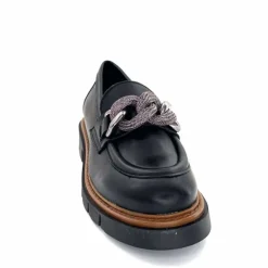 Masculin|Mocassins<Ivoire0351a Mocassins Ivoire 2546395 Cuir Noir