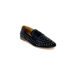 Masculin|Mocassins<Ivoire0401a Mocassins Ivoire 500.1000 Cuir Noir
