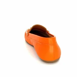 Basic|Mocassins<Ivoire0209b Mocassins Ivoire 12052 Cuir Orange