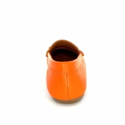 Basic|Mocassins<Ivoire0209b Mocassins Ivoire 12052 Cuir Orange