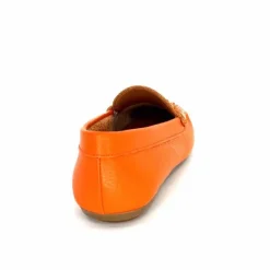 Basic|Mocassins<Ivoire0209b Mocassins Ivoire 12052 Cuir Orange