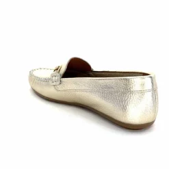 Basic|Mocassins<Ivoire0209b Mocassins Ivoire 12052 Cuir Platine Dé Or