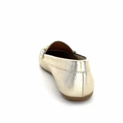 Basic|Mocassins<Ivoire0209b Mocassins Ivoire 12052 Cuir Platine Dé Or