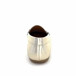 Basic|Mocassins<Ivoire0209b Mocassins Ivoire 12052 Cuir Platine Dé Or