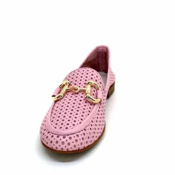 Masculin|Mocassins<382-ivoire Mocassins Ivoire 2014 Cuir Rose
