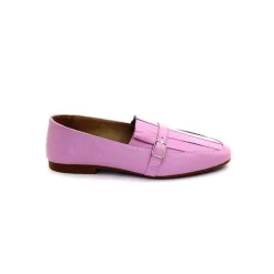 Basic|Mocassins<Ivoire-354 Mocassins Ivoire 150870 Cuir Rose